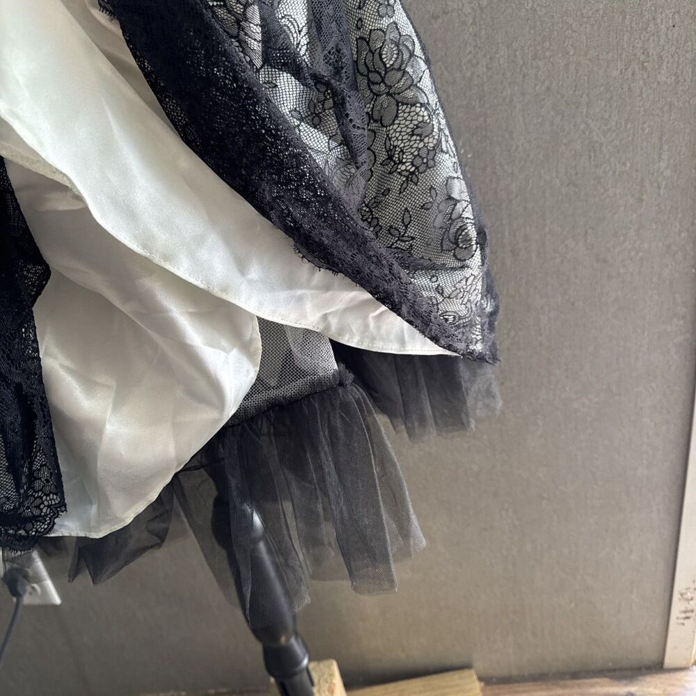Vintage 80s 90s Jessica McClintock Gunne Sax Dress Size 9 Strapless Prom Party - Picture 6 of 10